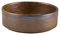 Rustic Copper Terra Presentation Bowl